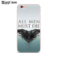 Game of Thrones  phone case cover For iPhone 7 5 5S SE 6 6S Plus 7Plus 8 4s 5c case
