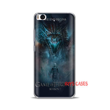 Game of Thrones  Phone Case Shell Cover For Xiaomi Redmi Note 2 3 4 4X 5A 5 Pro Mi 4 5 5S Plus 5X 6 MiA1 Minote 2 3