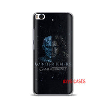 Game of Thrones  Phone Case Shell Cover For Xiaomi Redmi Note 2 3 4 4X 5A 5 Pro Mi 4 5 5S Plus 5X 6 MiA1 Minote 2 3