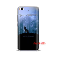 Game of Thrones  Phone Case Shell Cover For Xiaomi Redmi Note 2 3 4 4X 5A 5 Pro Mi 4 5 5S Plus 5X 6 MiA1 Minote 2 3