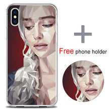 Game Of Thrones Phone Case for iPhone X 5 SE 6 6s 7 plus Sexy TPU Capa Para Case