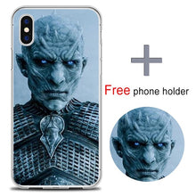 Game Of Thrones Phone Case for iPhone X 5 SE 6 6s 7 plus Sexy TPU Capa Para Case