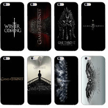 Game of Thrones phone case For Apple iPhone 4 4s 5 5s 5c SE 6 6s plus 7 7plus 8 8plus X
