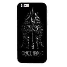 Game of Thrones phone case For Apple iPhone 4 4s 5 5s 5c SE 6 6s plus 7 7plus 8 8plus X