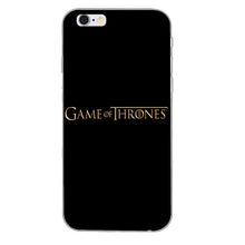 Game of Thrones phone case For Apple iPhone 4 4s 5 5s 5c SE 6 6s plus 7 7plus 8 8plus X