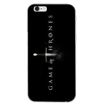 Game of Thrones phone case For Apple iPhone 4 4s 5 5s 5c SE 6 6s plus 7 7plus 8 8plus X
