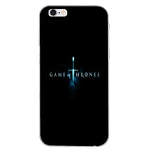 Game of Thrones phone case For Apple iPhone 4 4s 5 5s 5c SE 6 6s plus 7 7plus 8 8plus X