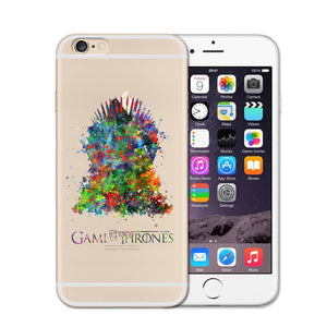 Game Of Thrones Phone Case Fundas Coque For iPhone 8 7 7S 7Plus 6 6S 6Plus 5 5S Se Cover Capa