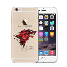 Game Of Thrones Phone Case Fundas Coque For iPhone 8 7 7S 7Plus 6 6S 6Plus 5 5S Se Cover Capa